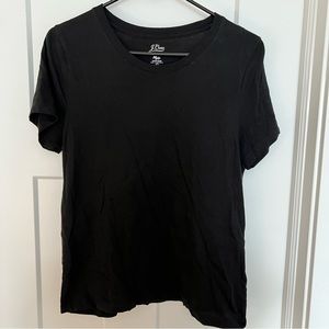 Jcrew essentials t-shirt black size large
